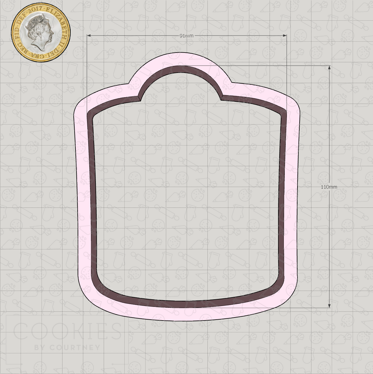 Candle Cookie Cutter