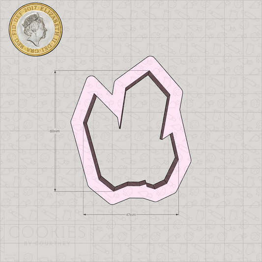 Crystals Cookie Cutter