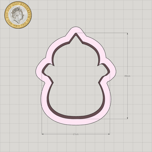 Snowman Cookie Cutter