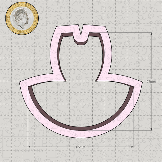 Ballet Tutu Cookie Cutter