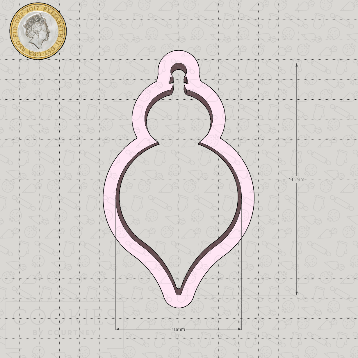 Bauble 5 Cookie Cutter