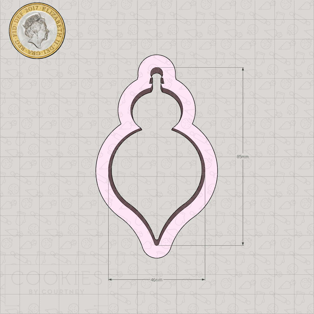 Bauble 5 Cookie Cutter