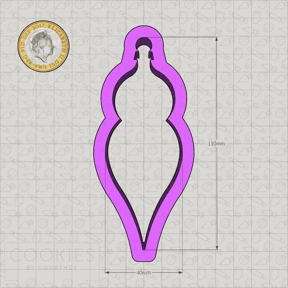 Bauble 1 Cookie Cutter