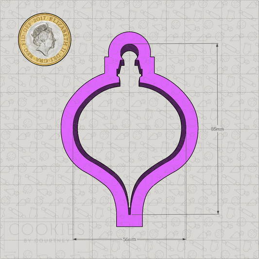 Bauble 2 Cookie Cutter
