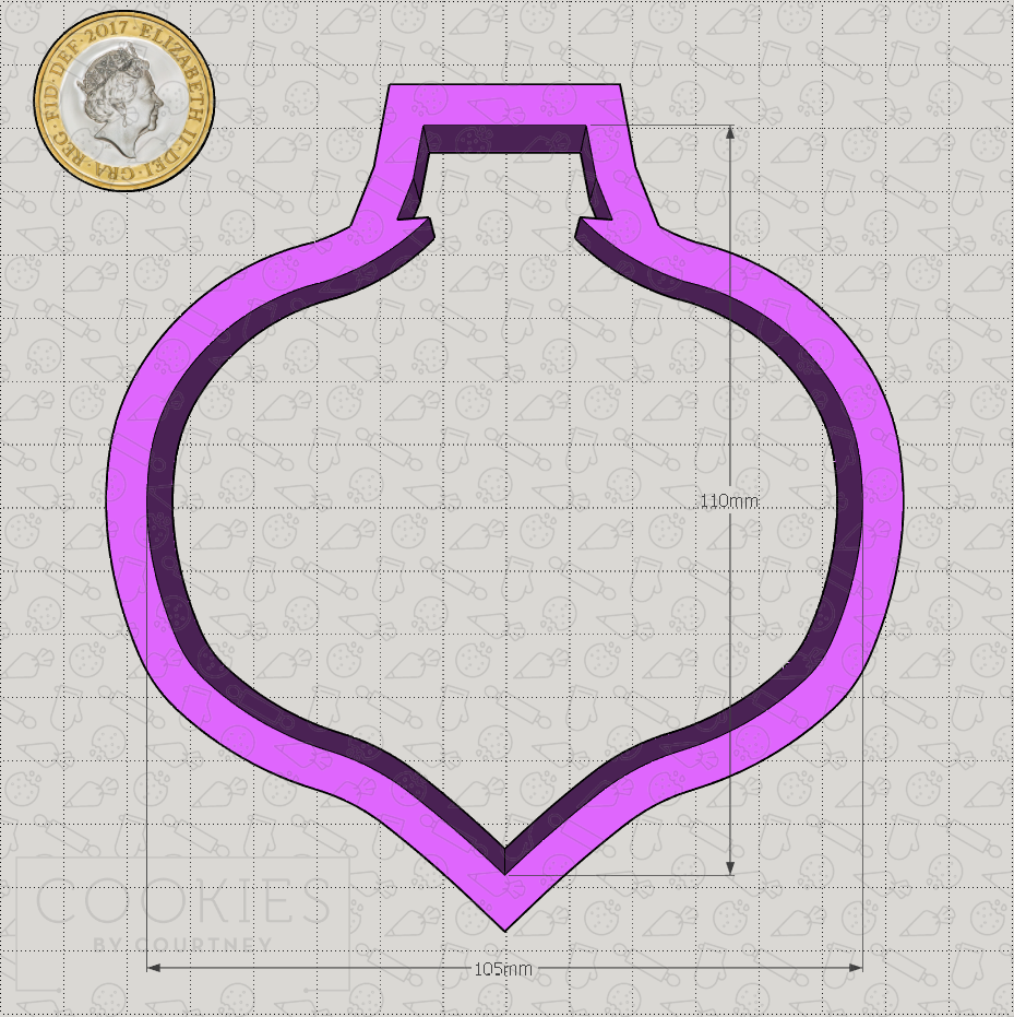 Bauble 3 Cookie Cutter