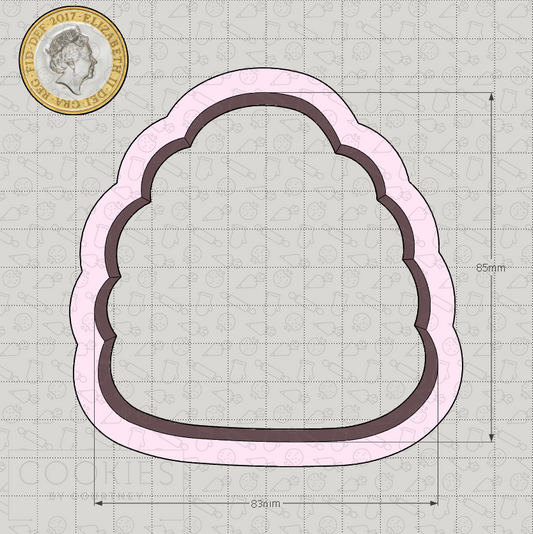 Beehive Cookie Cutter