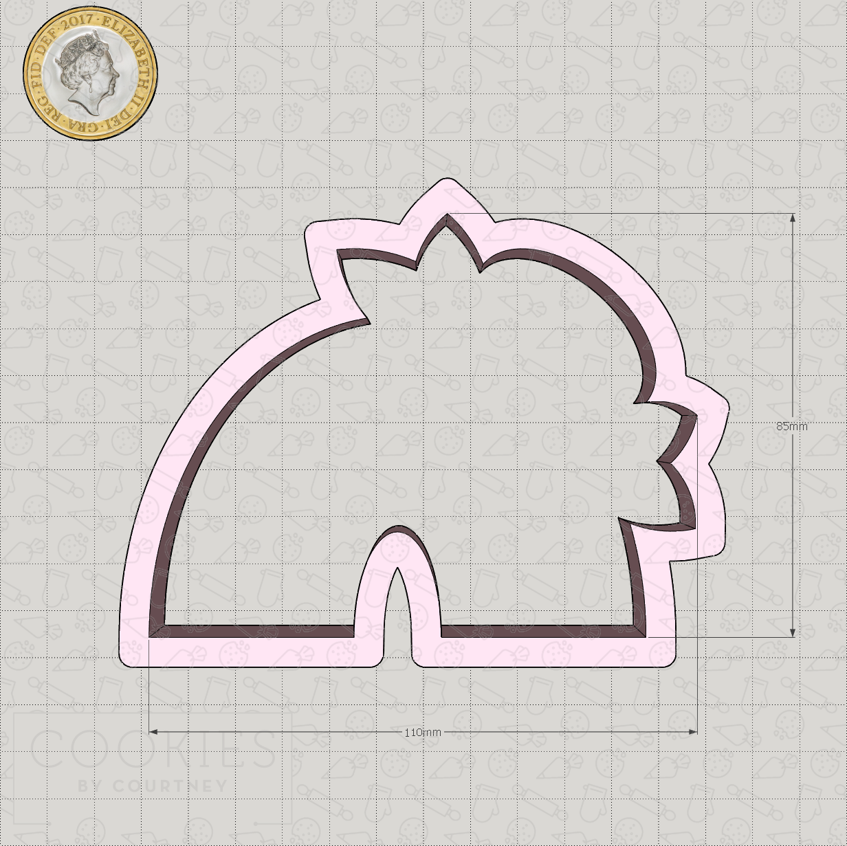 Bibbidi Cake Co - Rainbow and Flower Cookie Cutter