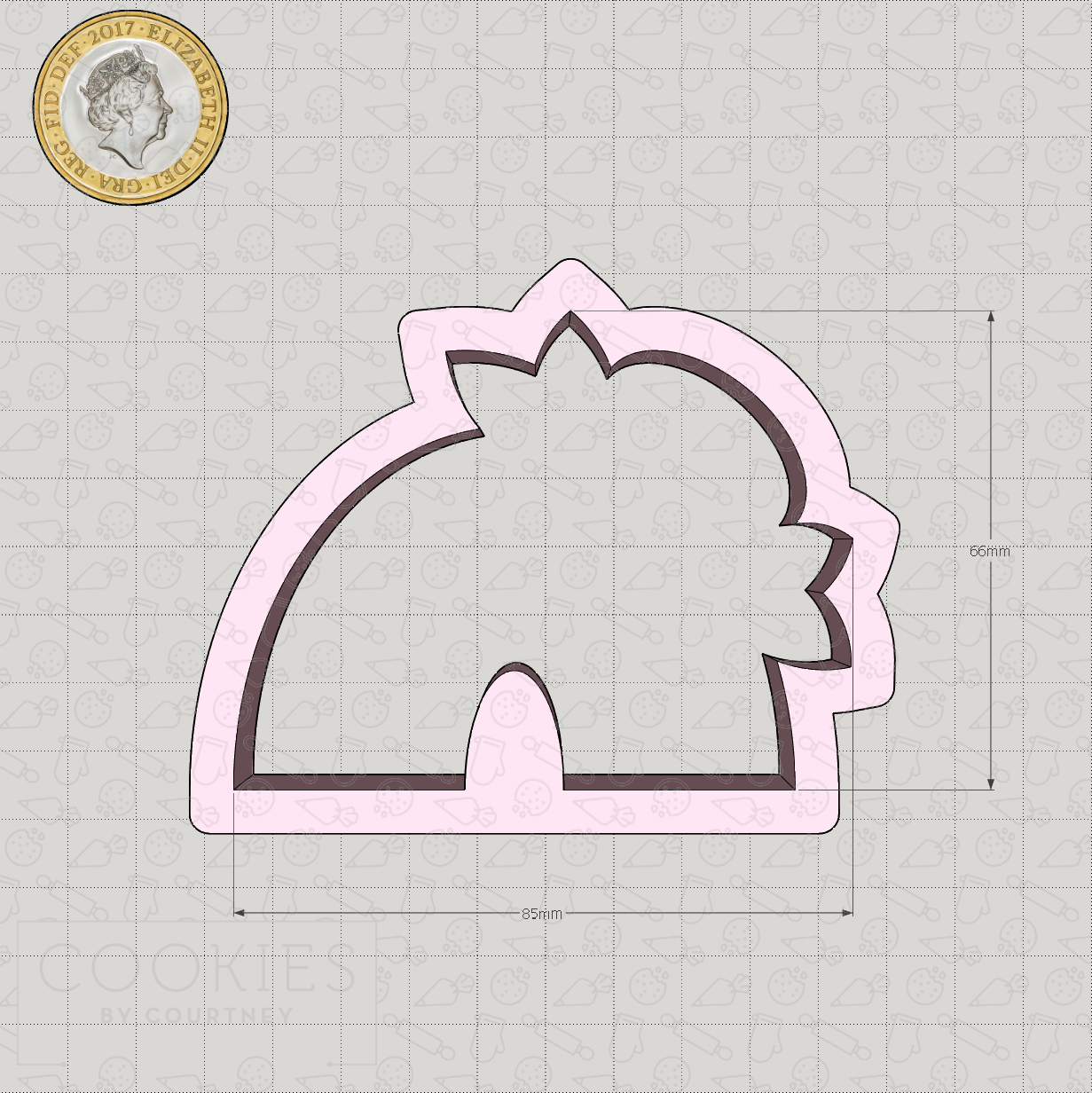 Bibbidi Cake Co - Rainbow and Flower Cookie Cutter