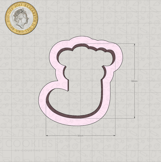 Christmas Stocking - Style 2 Cookie Cutter