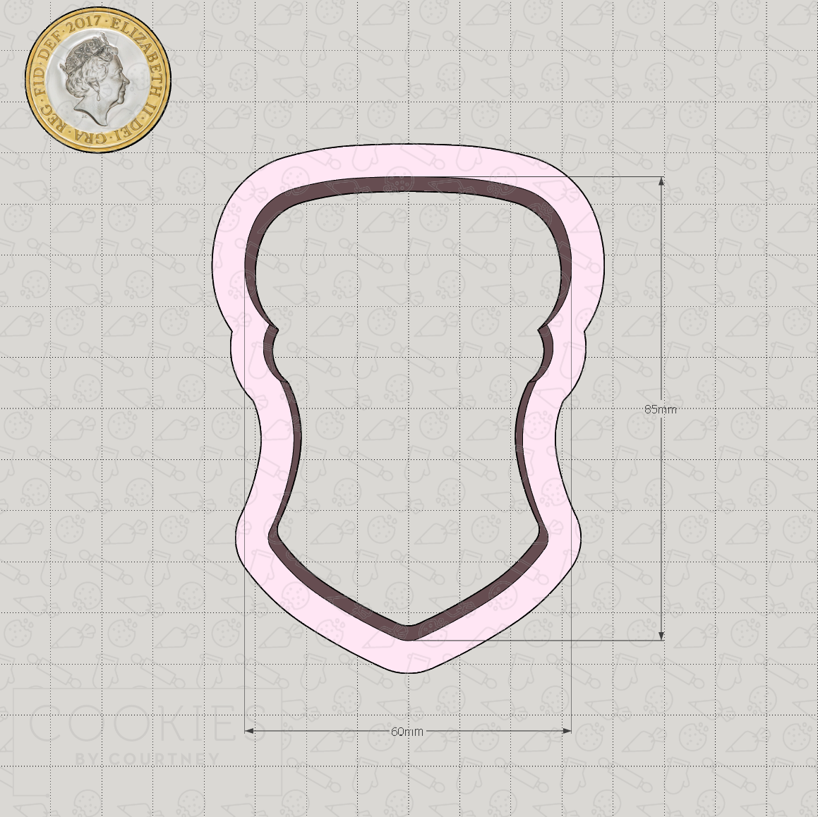 Chunky Pencil Cookie Cutter