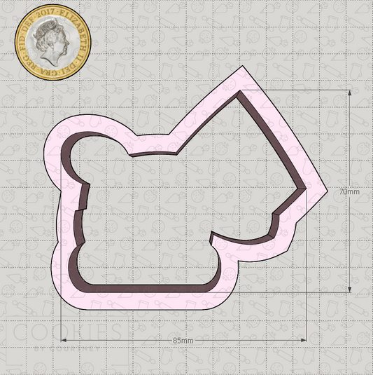 Digger Cookie Cutter