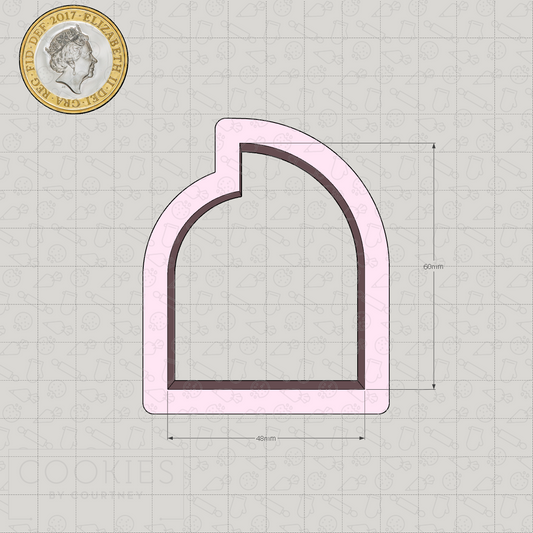 Double Arch Cookie Cutter