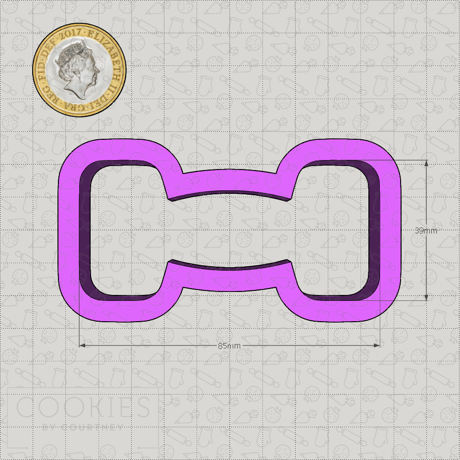 Dumbbell Cookie Cutter