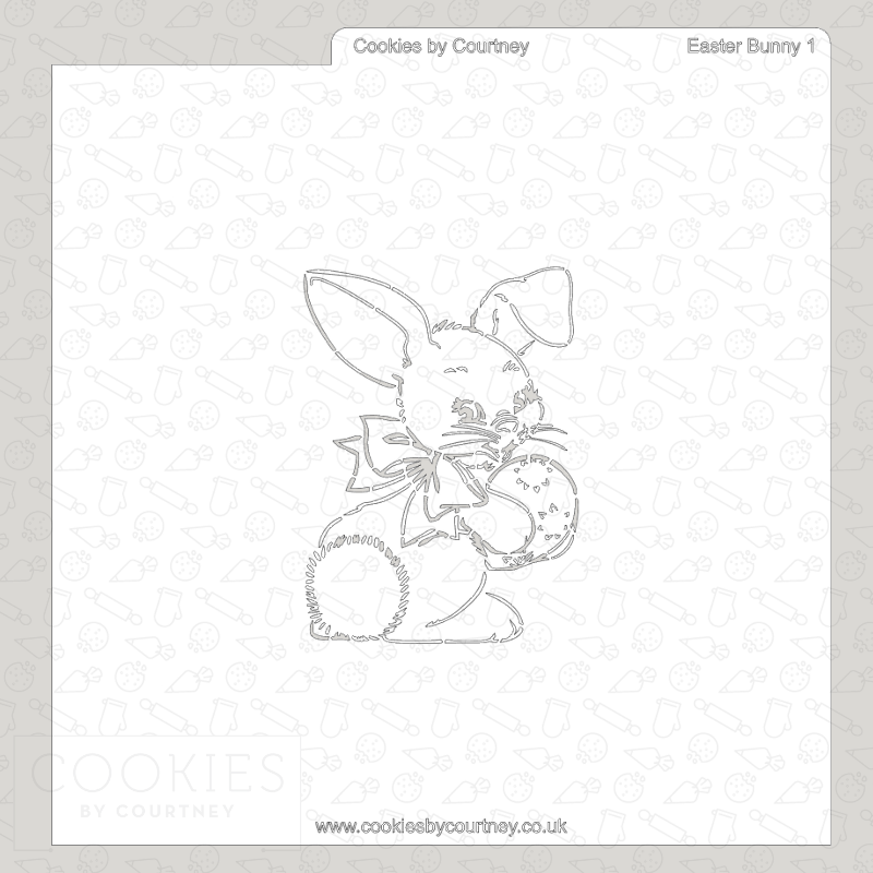 Easter Bunny 1 - PYO Stencil