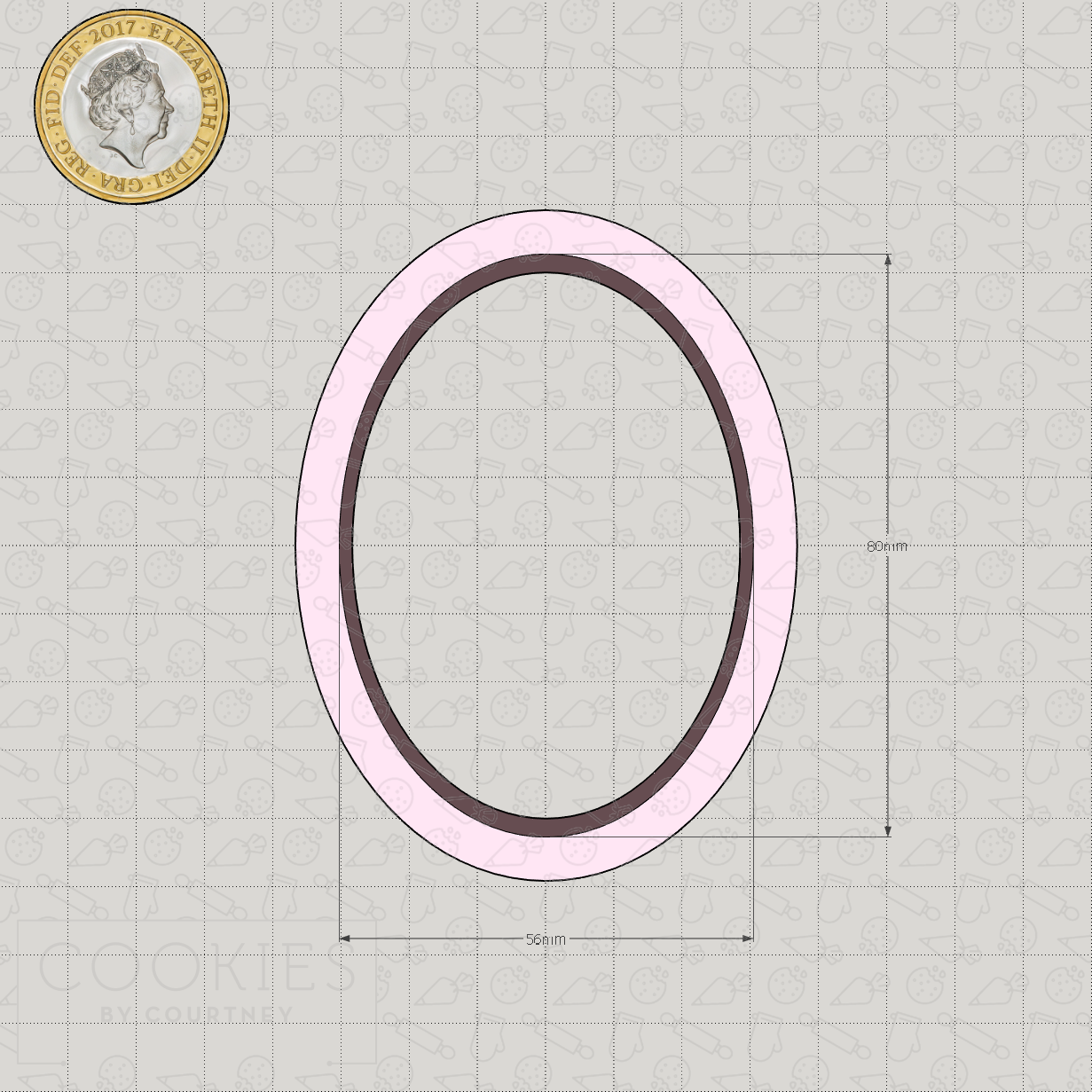 Basic Shapes - Ellipse - Cookie Cutter