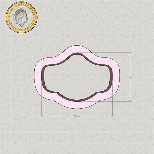 Face Mask Cookie Cutter