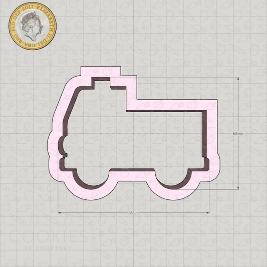 Fire Engine Cookie Cutter