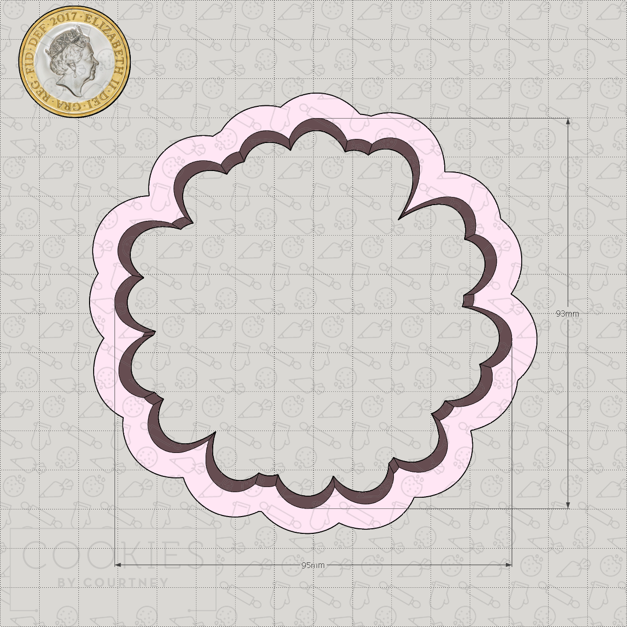 Flower 1 Cookie Cutter