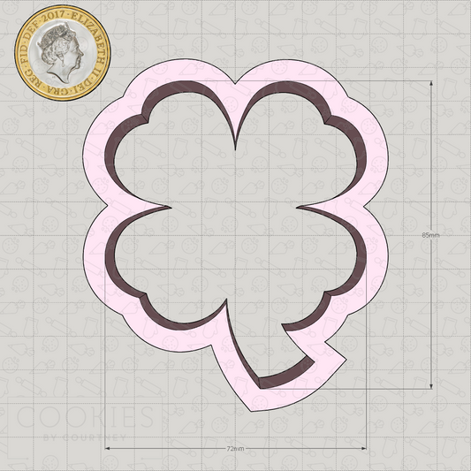 Four Leaf Clover Cookie Cutter