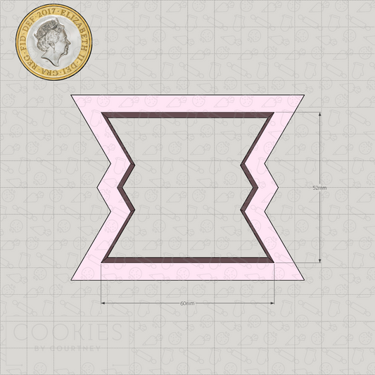 Geometric Plaque - Style #01 Cookie Cutter