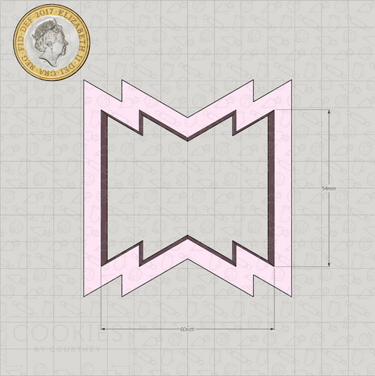 Geometric Plaque - Style #02 Cookie Cutter