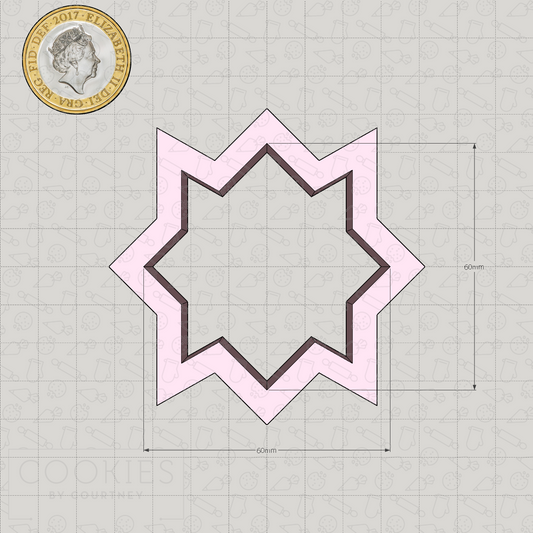 Geometric Plaque - Style #03 Cookie Cutter