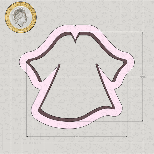 Graduation Gown Cookie Cutter