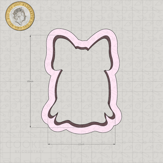 Halloween Ghost Girl Cookie Cutter