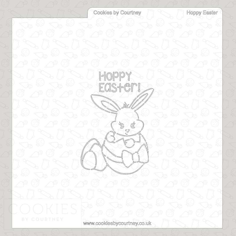 Hoppy Easter - PYO Stencil