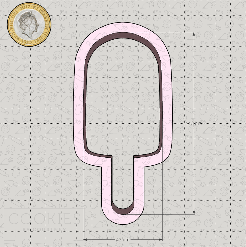 Ice Lolly Cookie Cutter