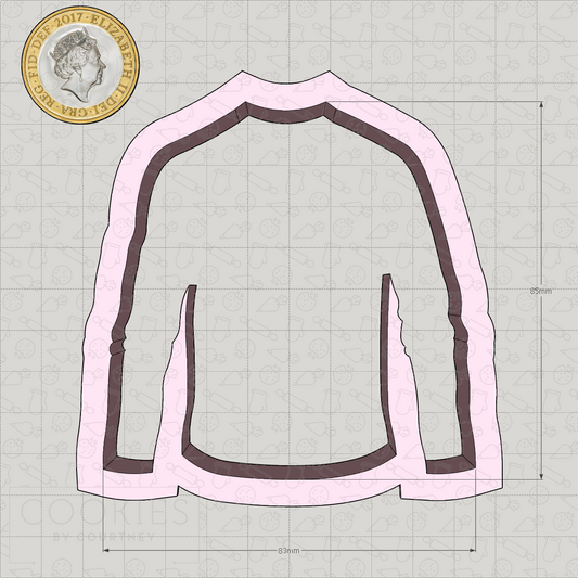 Long Sleeve Shirt Cookie Cutter