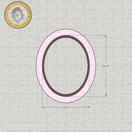 Oval Cookie Cutter