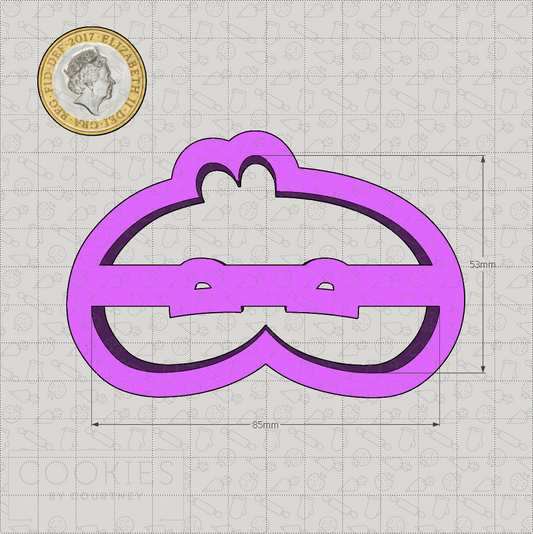 Bedtime Superheroes - Mask 2 - Cookie Cutter