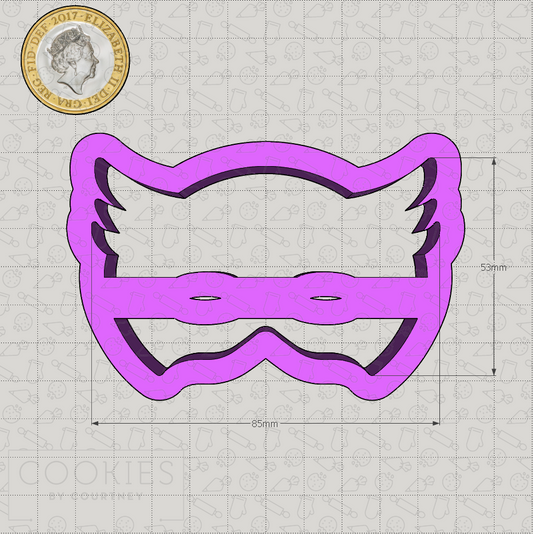 Bedtime Superheroes - Mask 3 - Cookie Cutter