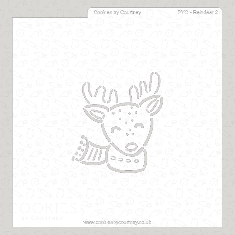Reindeer 2 - PYO Stencil