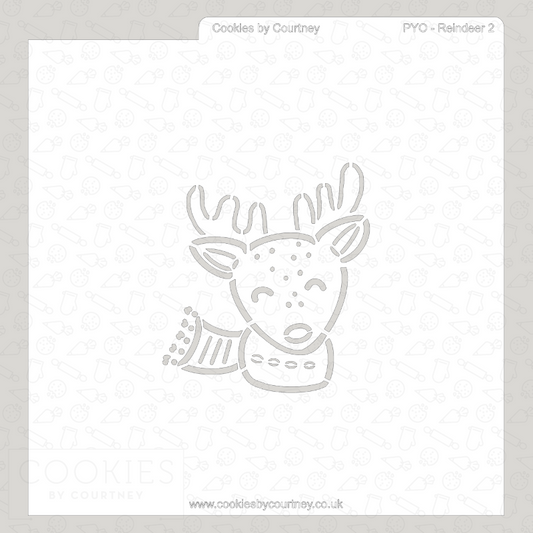 Reindeer 2 - PYO Stencil