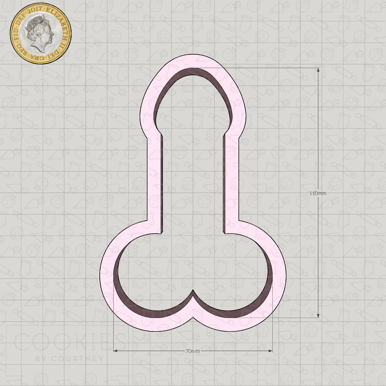 Penis Cookie Cutter