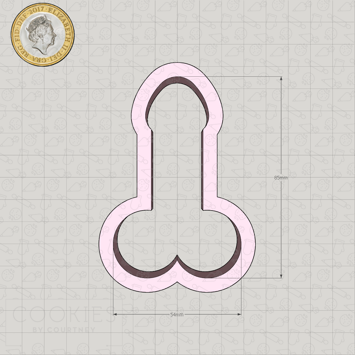 Penis Cookie Cutter