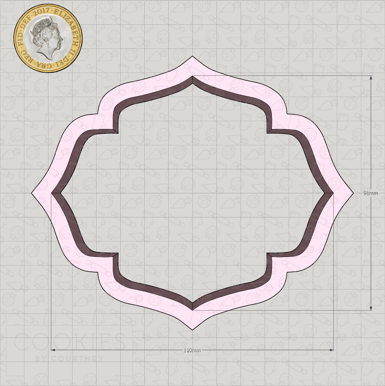 Plaque - Style #15 Cookie Cutter
