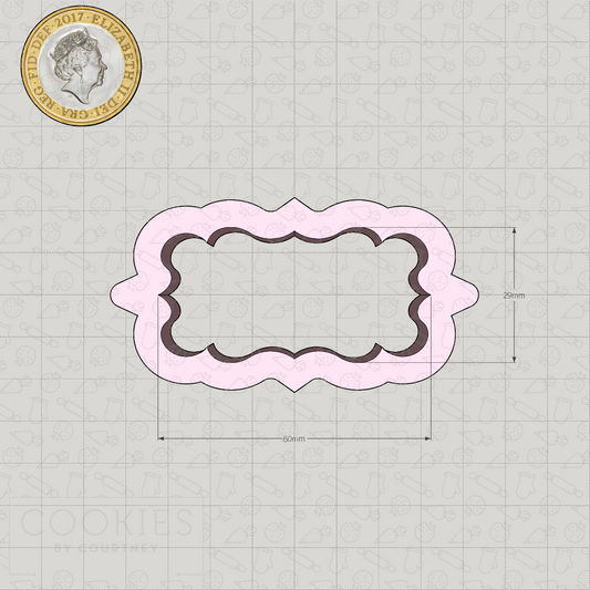 Plaque - Style #17 - "The Davinia" Cookie Cutter