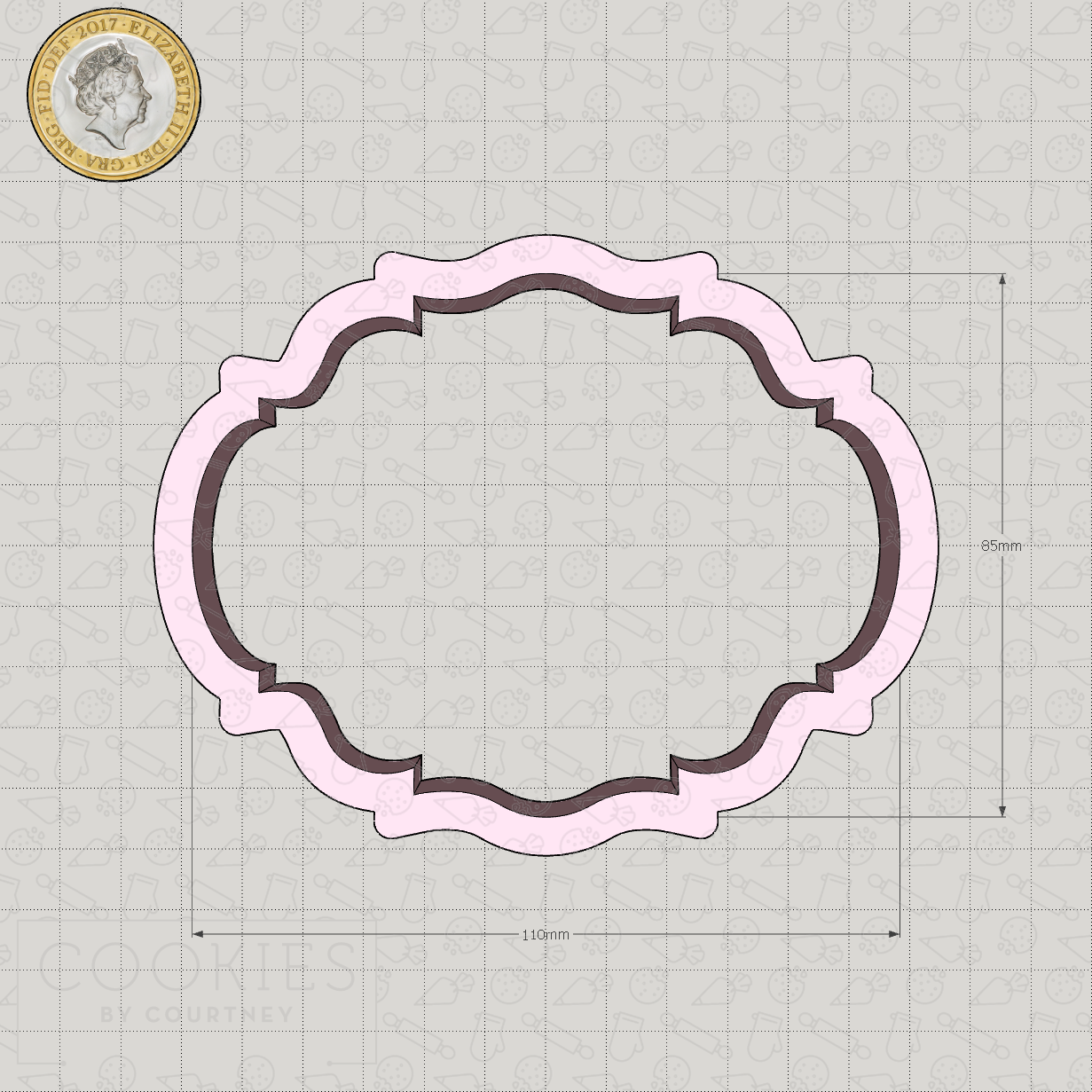 Plaque - Style #27 Cookie Cutter