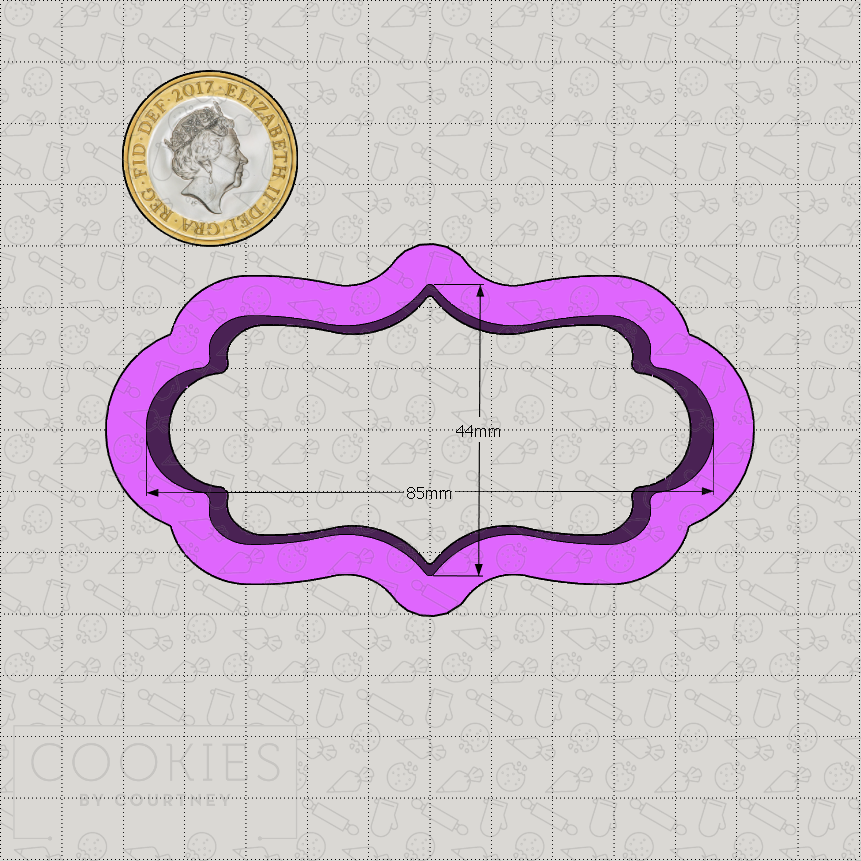 Plaque - Style #03 Cookie Cutter