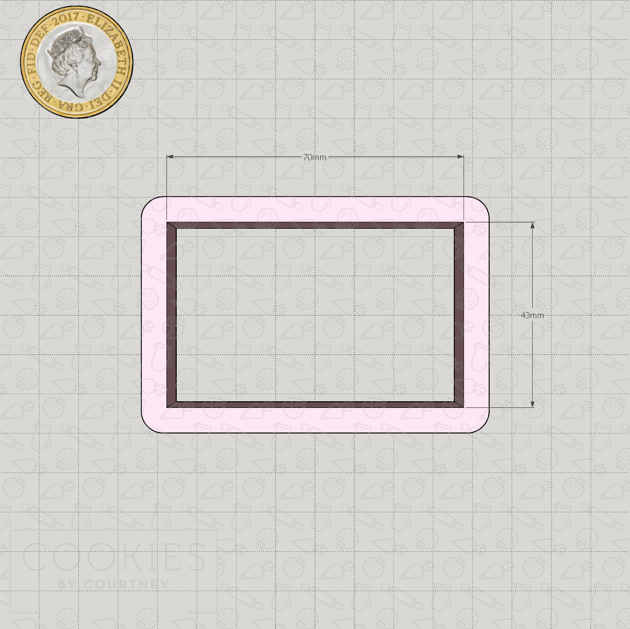 Basic Shapes - Rectangle - Cookie Cutter