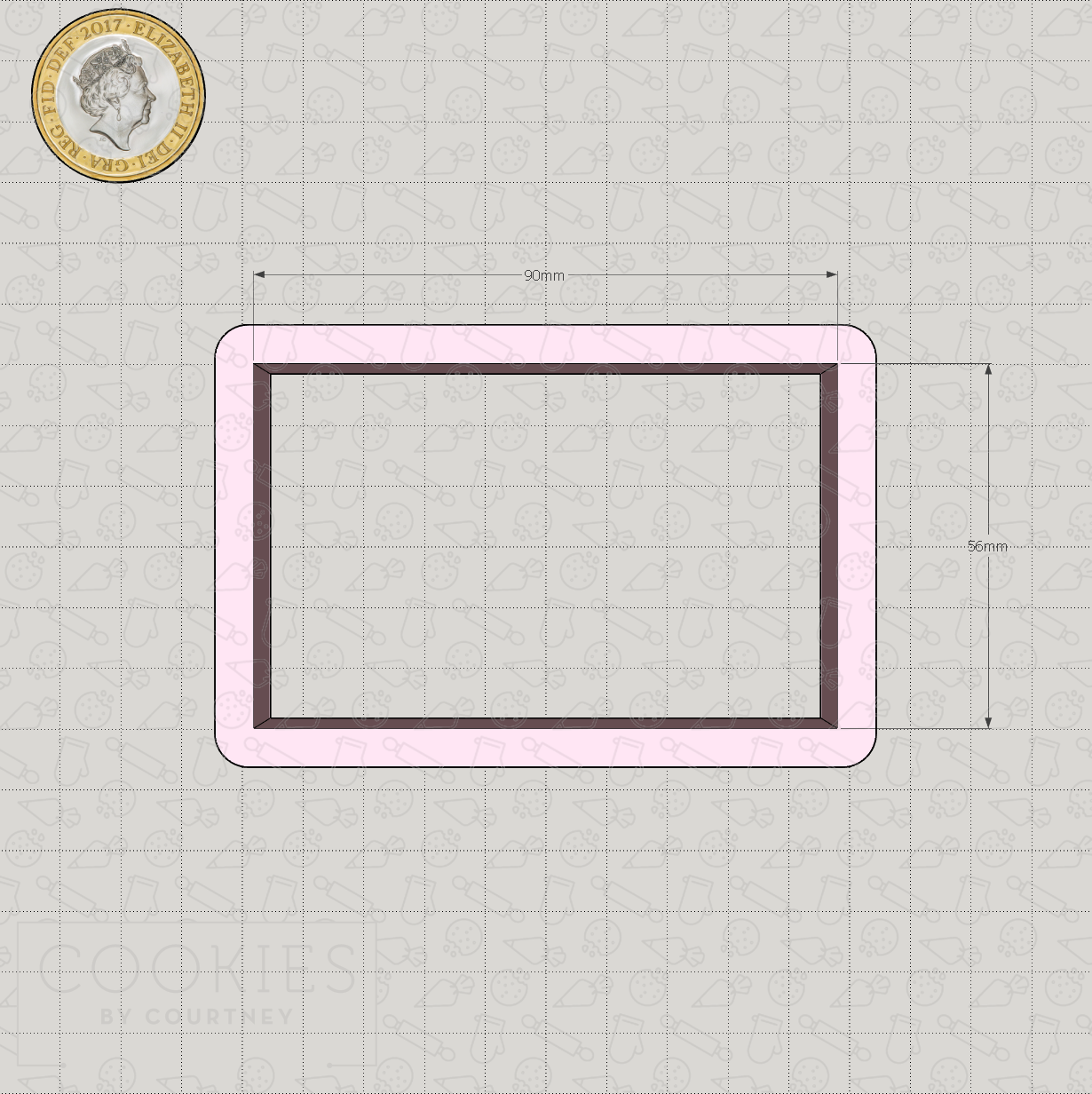 Basic Shapes - Rectangle - Cookie Cutter