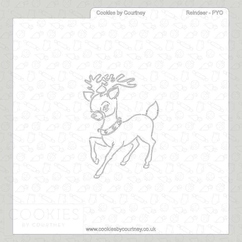 Reindeer 1 - PYO Stencil