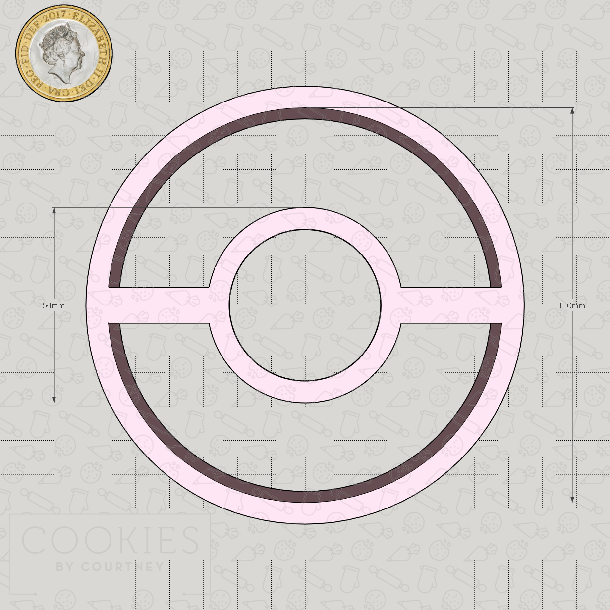 Basic Shapes - Ring - Cookie Cutter