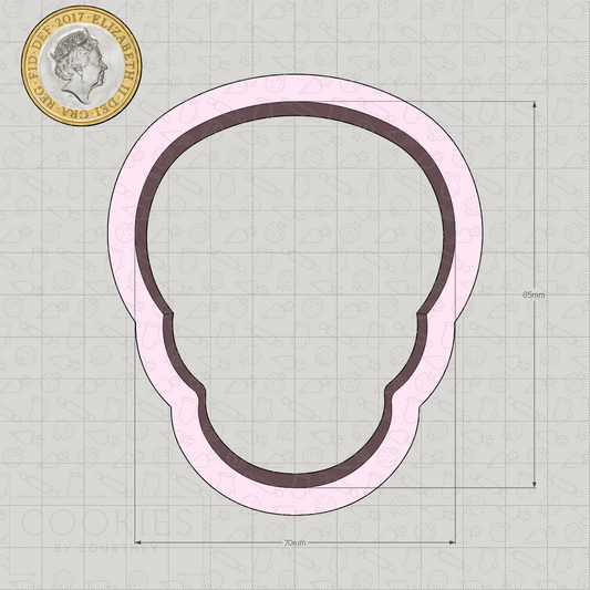 Skull Cookie Cutter