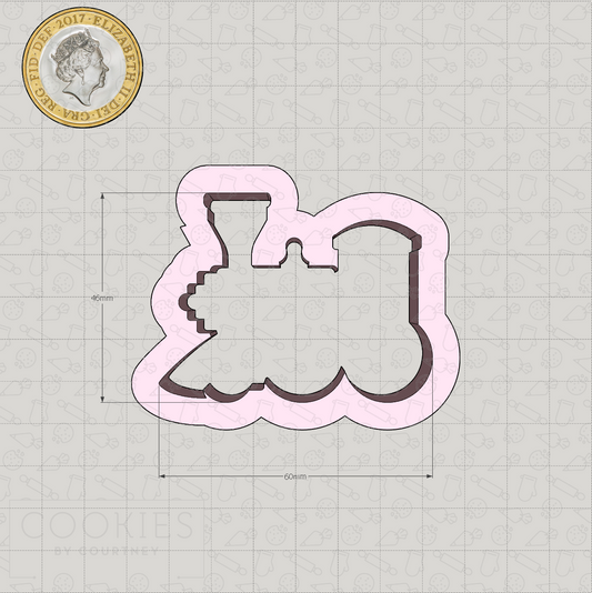 Steam Train Cookie Cutter