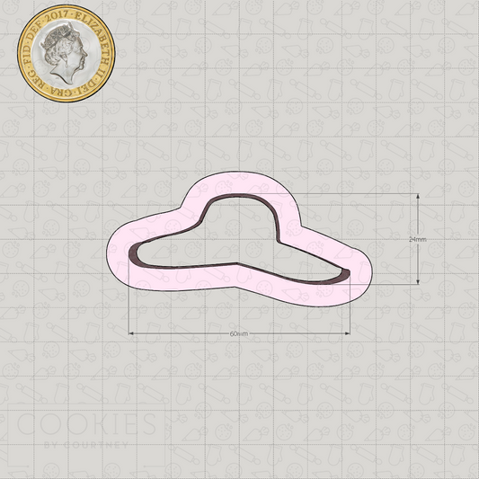 Sun Hat Cookie Cutter