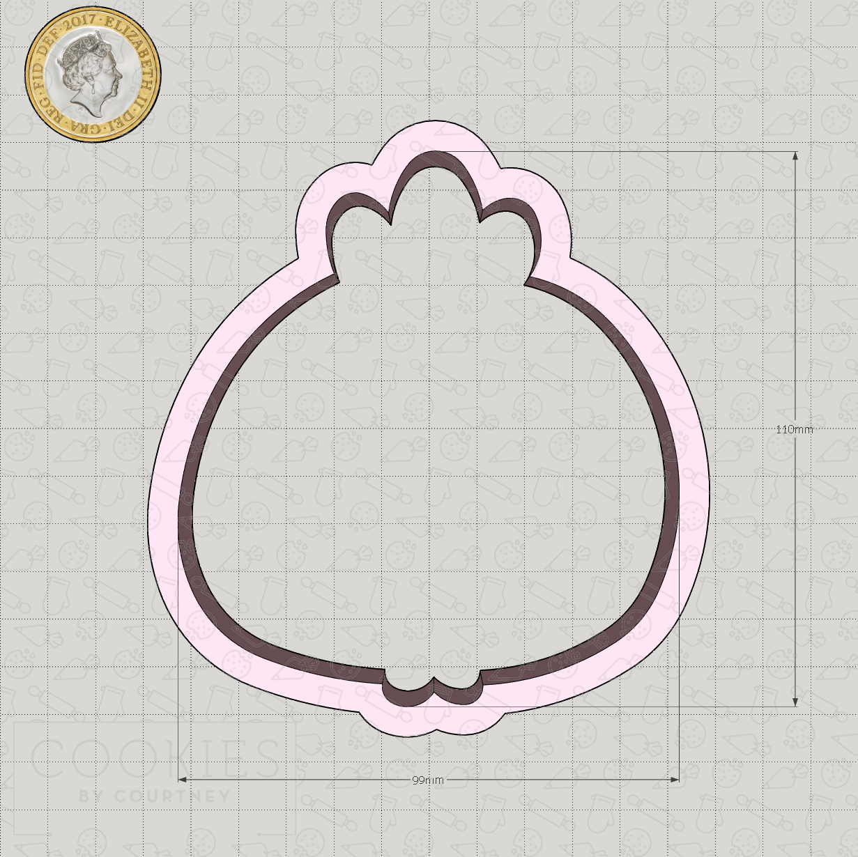 Very Vero Sweets by Design - Chicken Cookie Cutter